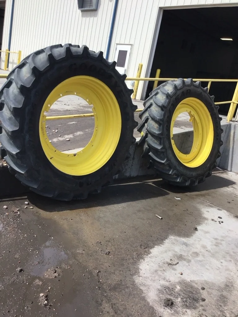 Used 480/80R46 158D Goodyear Optitrac TL R-1W 80-85% On 16 x 46 (12-32.047-30.078) R&R JD Wheel image 6