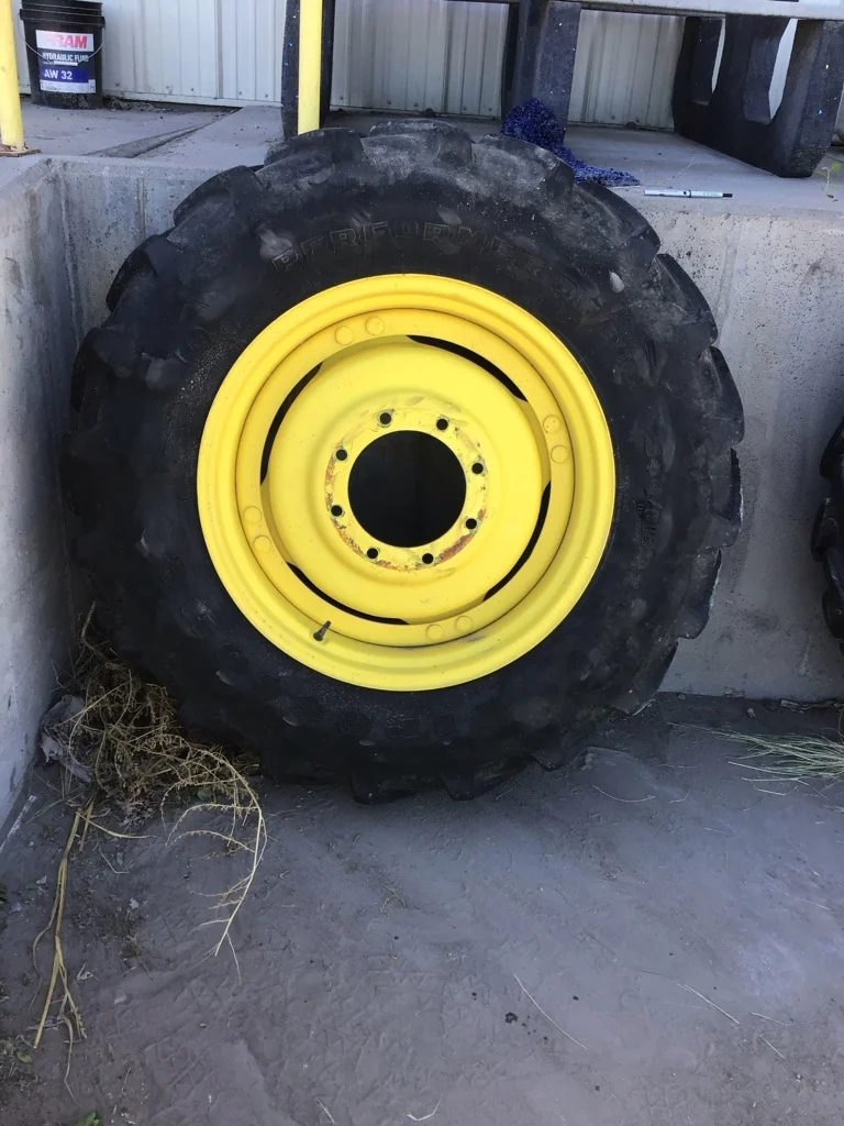 Used 340/85R28 127D Firestone Performer 85 Extra R-1W TL 80-85% On 12 x 28 8-10.82-8.78 Wheel w/Disc