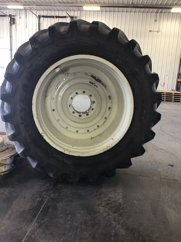 Used LSW1250/35R46 195D Goodyear Optitrac TL R-1W 90-95% On 44 x 46 (10-13.19-11.07) Double Hub NH image 2
