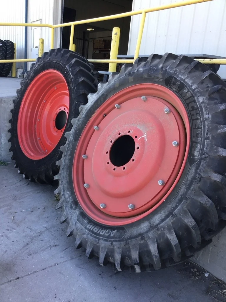Take-Off IF380/90R46 165A8 Michelin Agribib TL R-1W 95-100% On 12 x 46 (10-13.19-11.07) R&R/Disc image 4