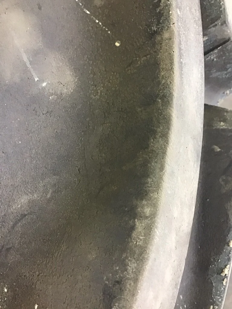 Used 600/70R28 161D Goodyear Optitrac TL R-1W 80-85% On 18 x 28 (8-10.82-8.78) Combine Wheel image 5