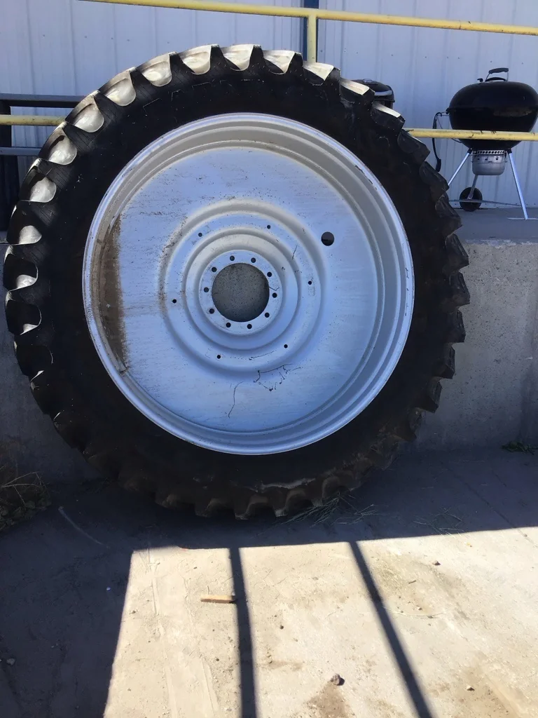 Take-Off 380/90R54 152A8 Firestone 9000 R-1W TL 95-100% On 12 x 54 10-13.19-11.07 Silver Dual Wheel image 5