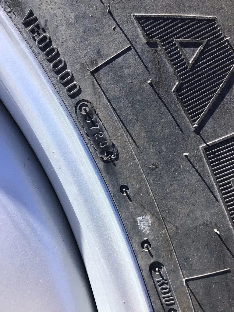Take-Off 380/90R54 152A8 Firestone 9000 R-1W TL 95-100% On 12 x 54 10-13.19-11.07 Silver Dual Wheel image 3