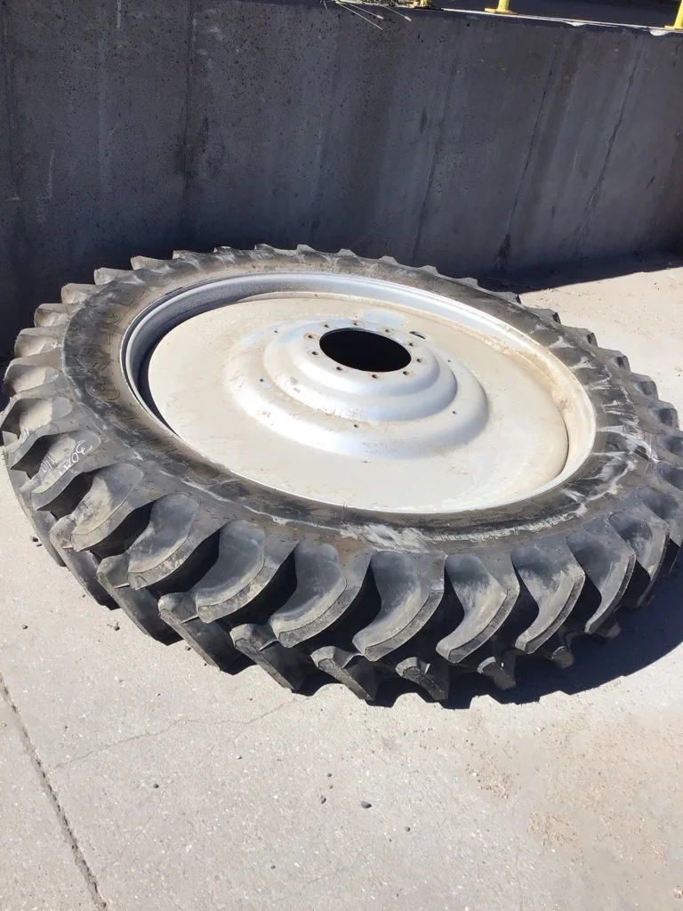 Take-Off 380/90R54 152A8 Firestone 9000 R-1W TL 95-100% On 12 x 54 10-13.19-11.07 Silver Dual Wheel image 3