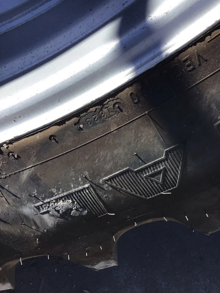 Take-Off 380/90R54 152A8 Firestone 9000 R-1W TL 95-100% On 12 x 54 10-13.19-11.07 Silver Dual Wheel image 4