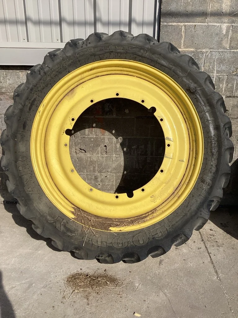 Used 320/90R50 148A8 Goodyear DT800 TL R-1W 70-75% On 10 x 50 (12-32.047-30.078) R&R Wheel