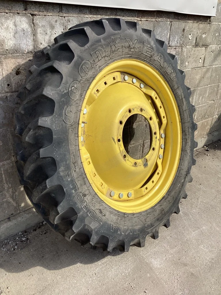 Used 320/85R34 133A8 Goodyear Dyna Torque Radial TL R-1 70-75% On 10 x 34 (10-13.19-11.07) Waffle 3 image 2