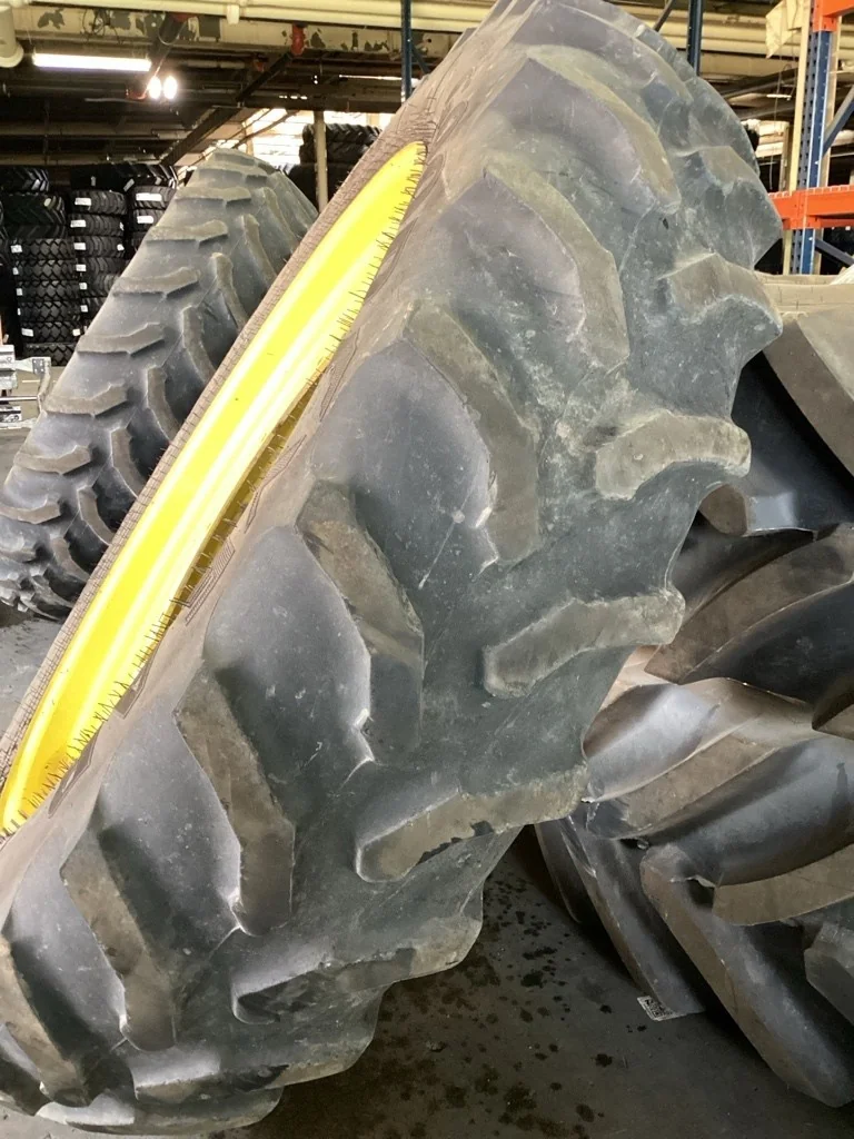 Used 420/80R46 151A8 Goodyear Ultratorque Radial TL R-1 60-65% On 13 x 46 (12-32.047-30.078) R&R image 4
