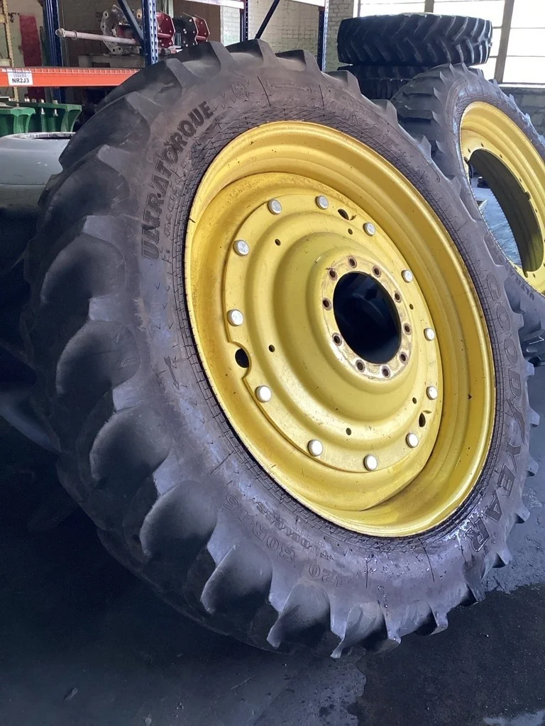 Used 420/85R46 151A8 Goodyear Ultratorque Radial TL R-1 60-65% On 13 x 46 (10-13.19-11.07) R&R/Disc image 2