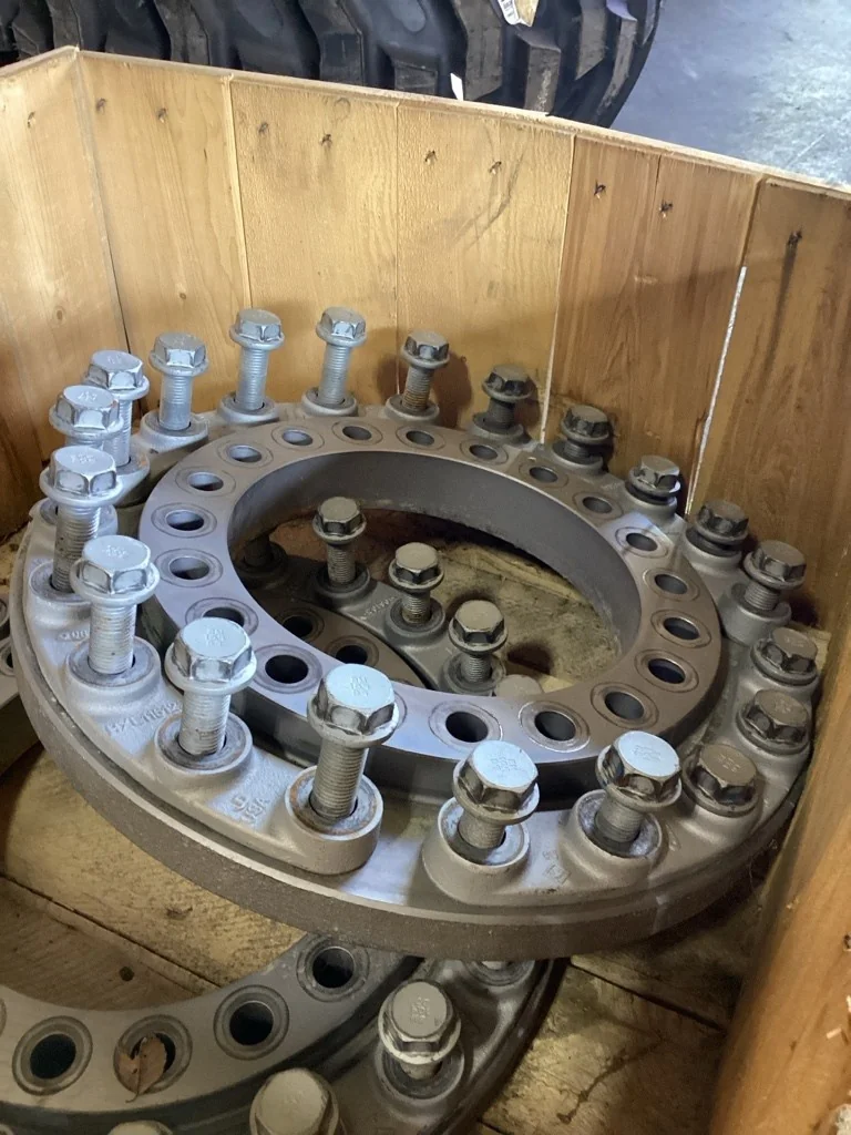 Used 2" 20 Hole Spacer For X9 (20-18.5-15.3125) Hardware Included image 2