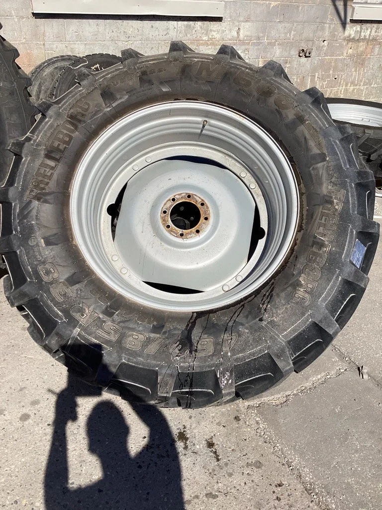 Take-Off 460/85R38 149A8 Trelleborg TM 600 TL R-1W 95-100% On 16 x 38 (8-8-6) 4/2 Rail/Disc image 4
