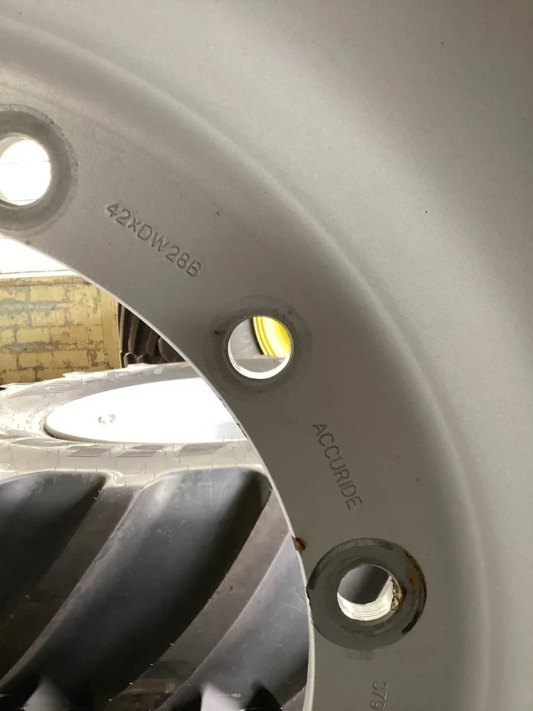Take-Off 900/60R42 183D Mitas SFT TL R-1W 95-100% On 28 x 42 12-16.375-14.375. 13.5”BS Krone Wheel image 4