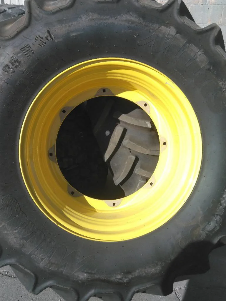 Take-Off 460/85R34 147A8 Mitas AC85 TL R-1W 95-100% On 15 x 34 (8-27.0-24.754) R&R Wheel No Disc image 2