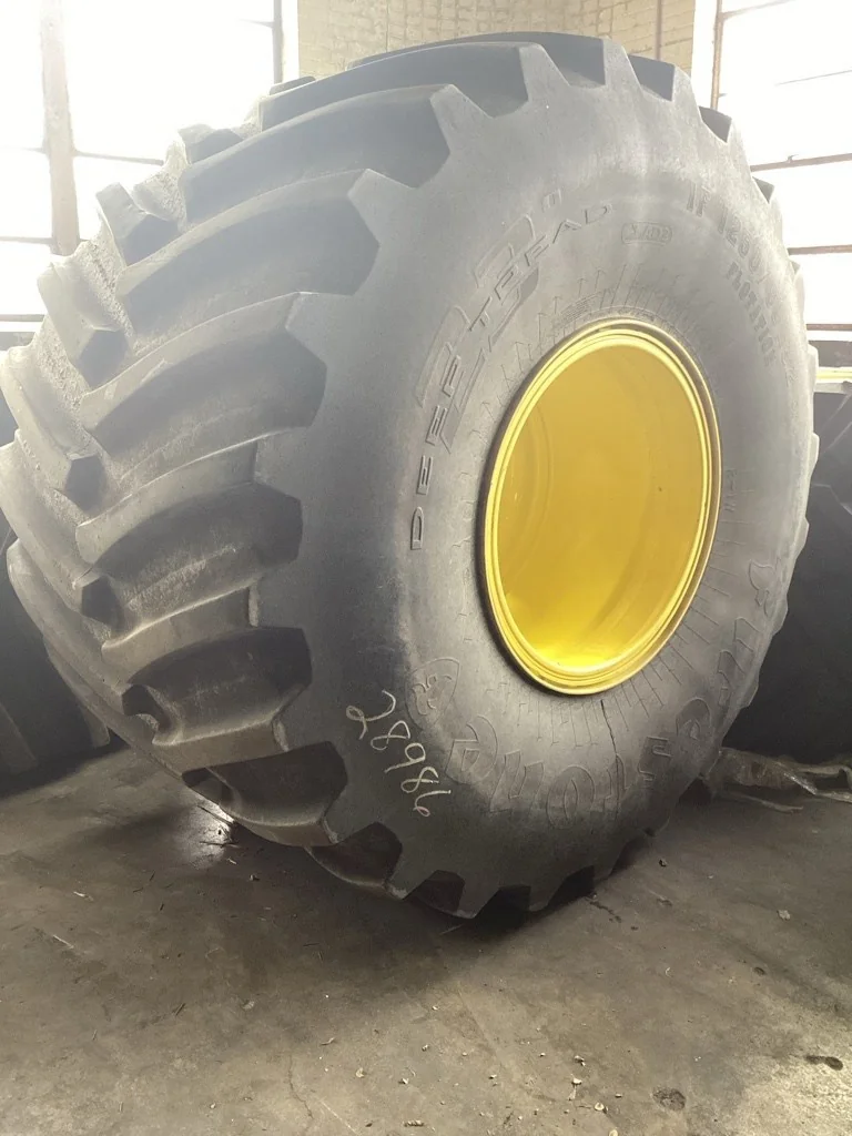 Used IF1250/50R32 CFO 201B Firestone Deep Tread 23 TL R-1W 85-90% On 44 x 32 (20-13.19-11.07) image 2