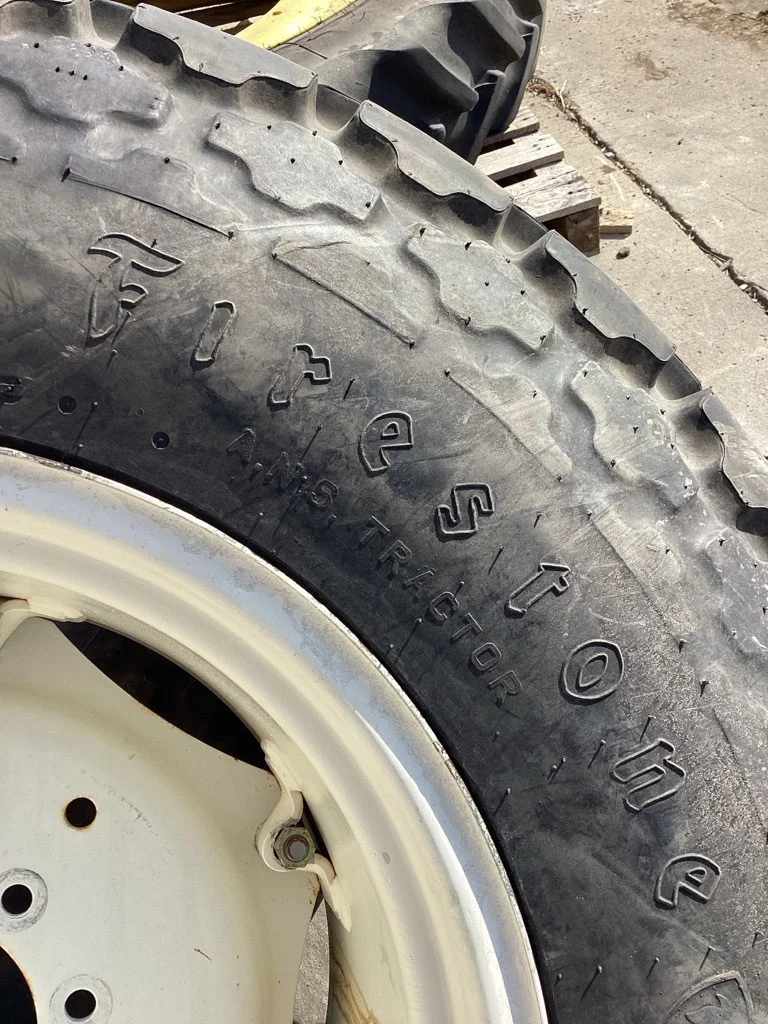 Used 16.9-24 6PLY Firestone ANS Tractor TL R-3 65-70% On 14 x 24 (8-8-6) 6 Clamp/Disc image 4