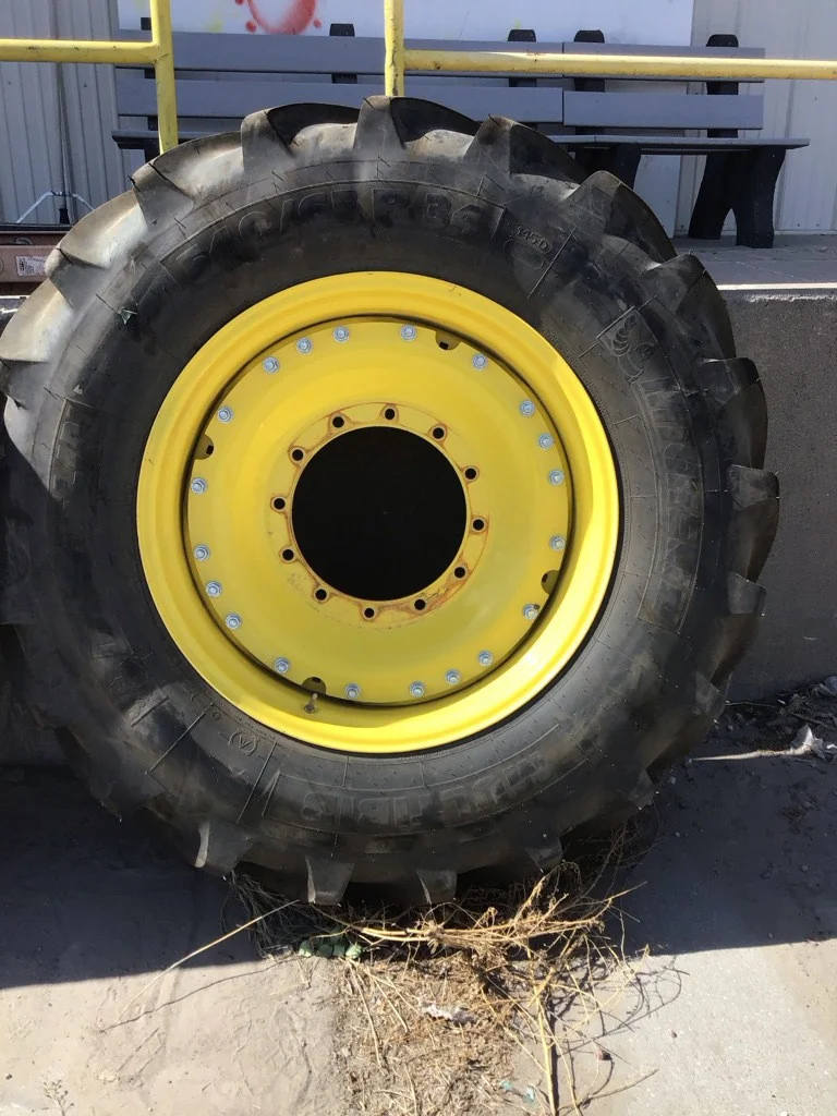 Used 540/65R34 145D Michelin Multibib TL R-1W 90-95% On 16 x 34 (12-16.732-14.620 Waffle 3 Bolt/Disc image 2
