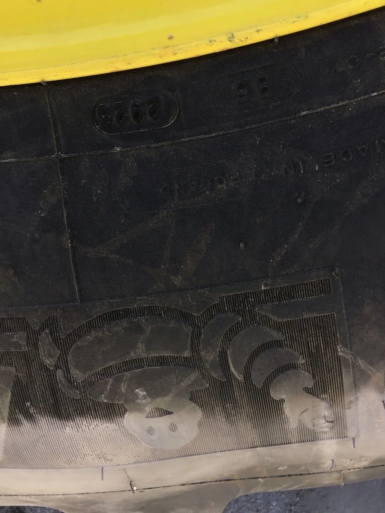 Used 540/65R34 145D Michelin Multibib TL R-1W 90-95% On 16 x 34 (12-16.732-14.620 Waffle 3 Bolt/Disc image 4