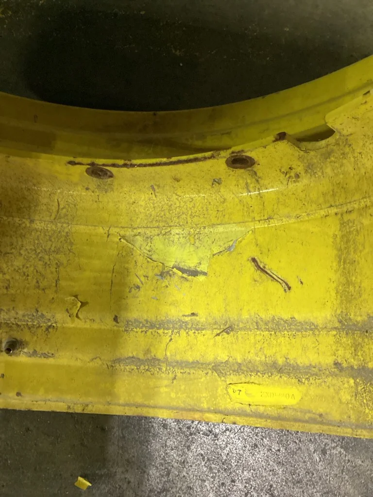 Used 20 x 42 Titan (12-32.047-30.078) JD Rim & Rail Wheel (Paint in poor condition) image 3