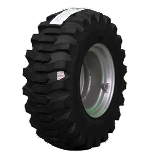 Take-Off 12-16.5/6 Titan Contractor FWD HD TL 95-100% on 9 X 16.5 6-6-4.62 Impl. Silver Wheel