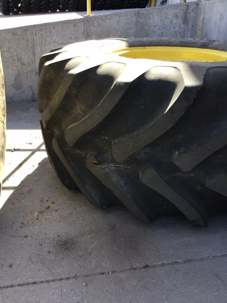 Take-Off 800/65R32 172D Firestone RAT DT TL R-1W 95-100% On 27 x 32 (20-13.19-11.07)JD Combine Wheel image 6