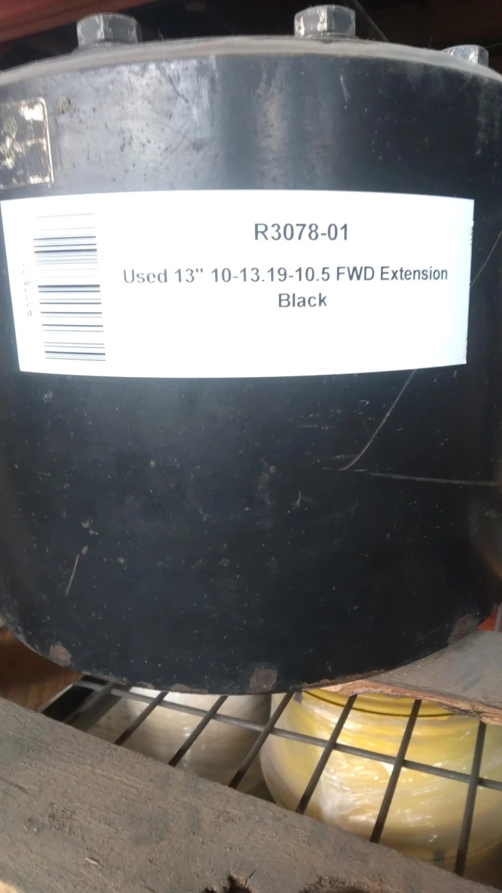 Used 13" 10-13.19-10.5 FWD Extension Black image 2
