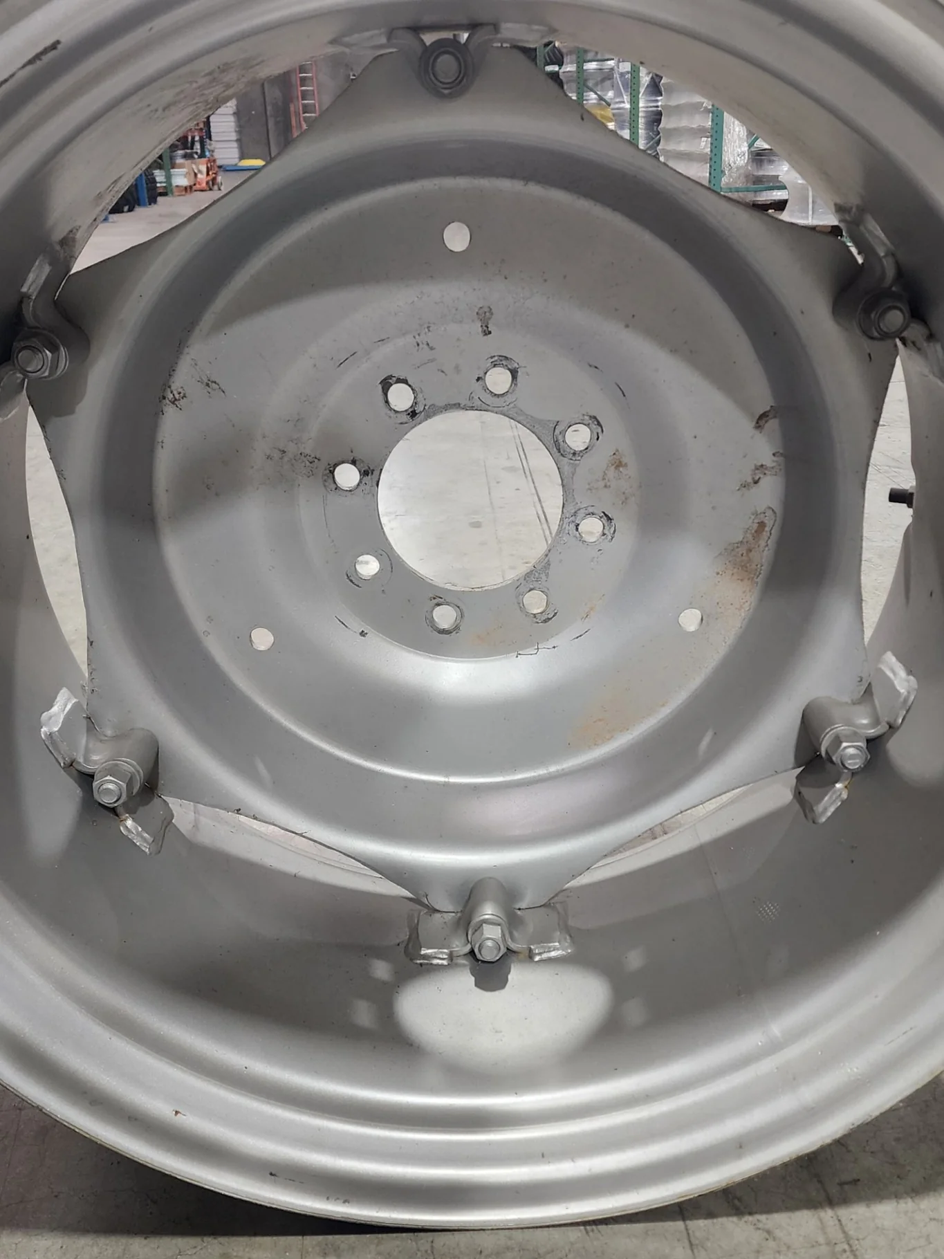 TAKE-OFF DISC 28/30 6 CLAMP 8-8-6.0 SILVER image 2