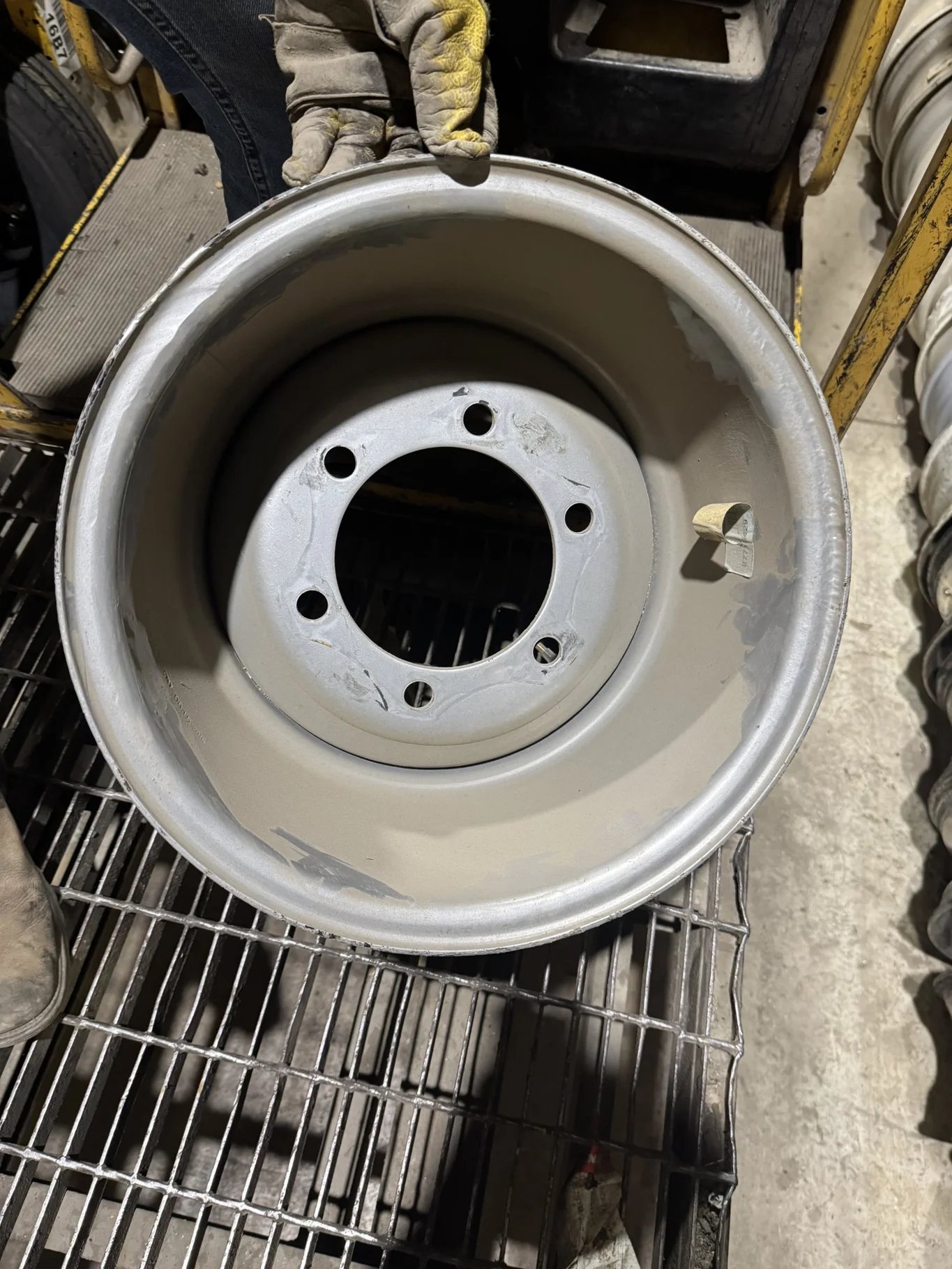 Take-Off 14 X16.1 6-8.75-6.49 Implement Silver Wheel