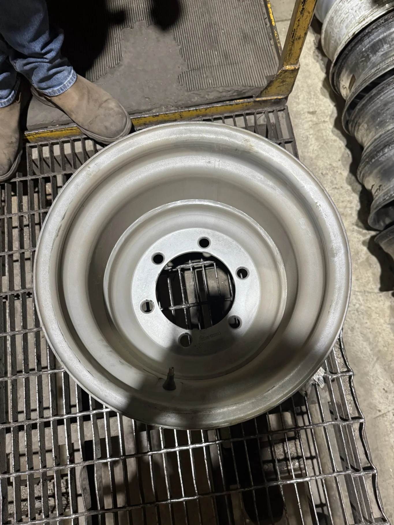 Take-Off 14 X16.1 6-8.75-6.49 Implement Silver Wheel image 3