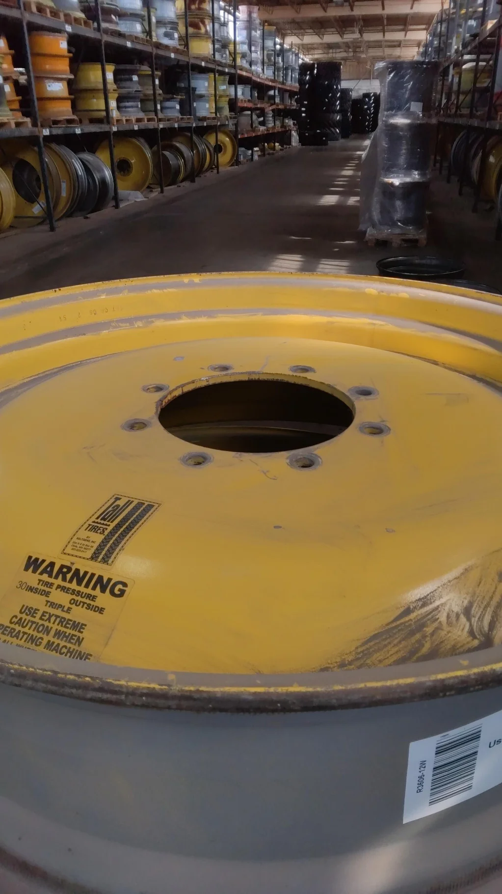 Used 10 X 34 8-10.82-8.78 Sprayer Yellow Wheel image 3