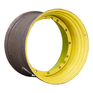 Used 25 X 38 12-32.04-30.17-2.81I Rim & Rail Yellow