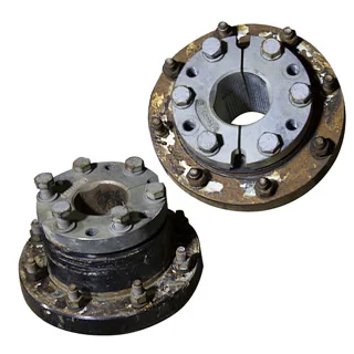 Used Hub 3.5" 10 Bolt Black & Silver