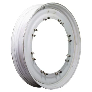 Used 10 X 54 GKN16-25.669-23.632 Rim & Rail White Wheel