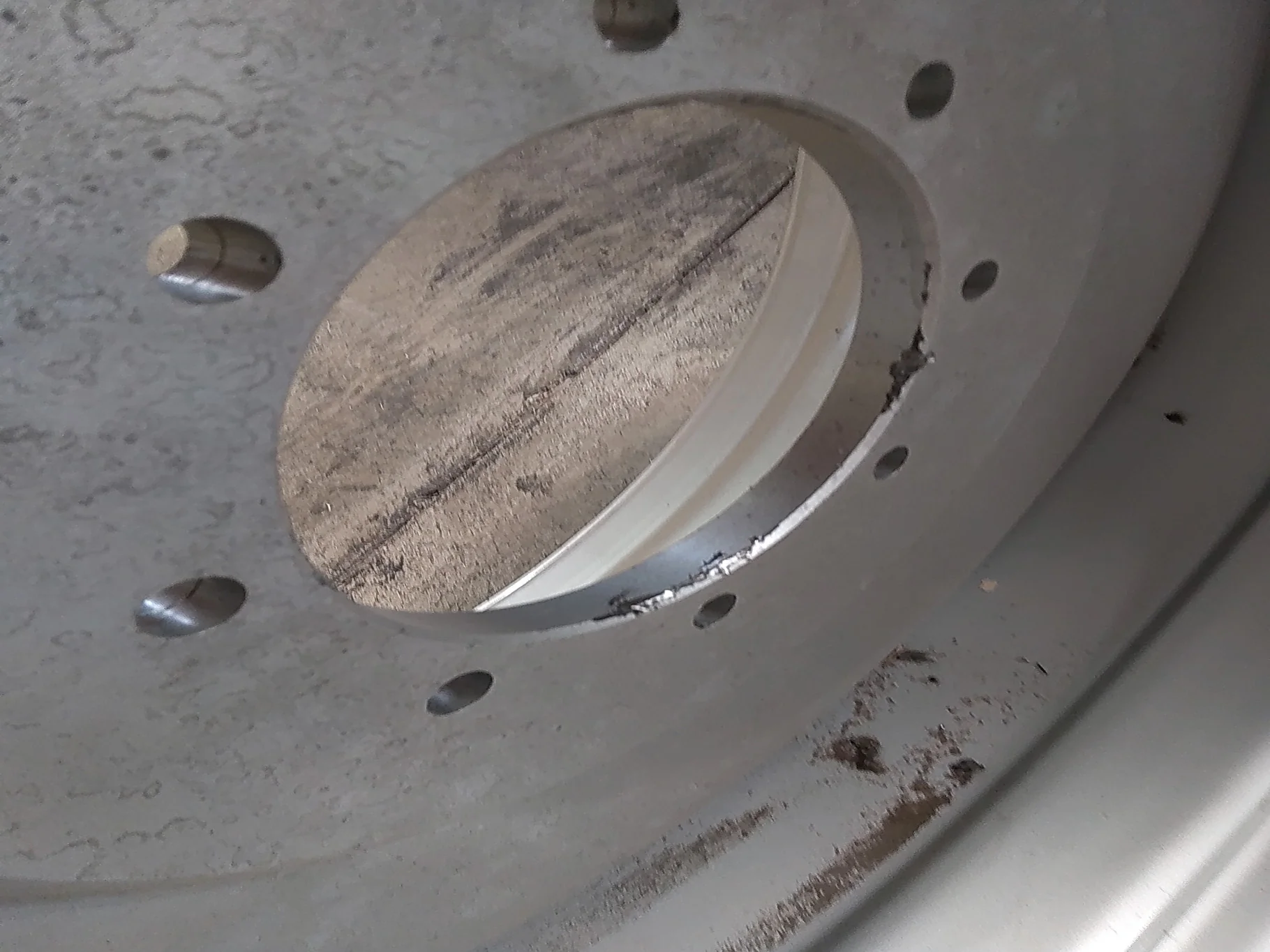 Take-Off 23 X 38 8-10.826-8.735-.50 Sprayer Silver Wheel image 4