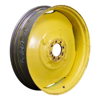 Used 10 X 38 8-8-6 Implement Yellow Wheel