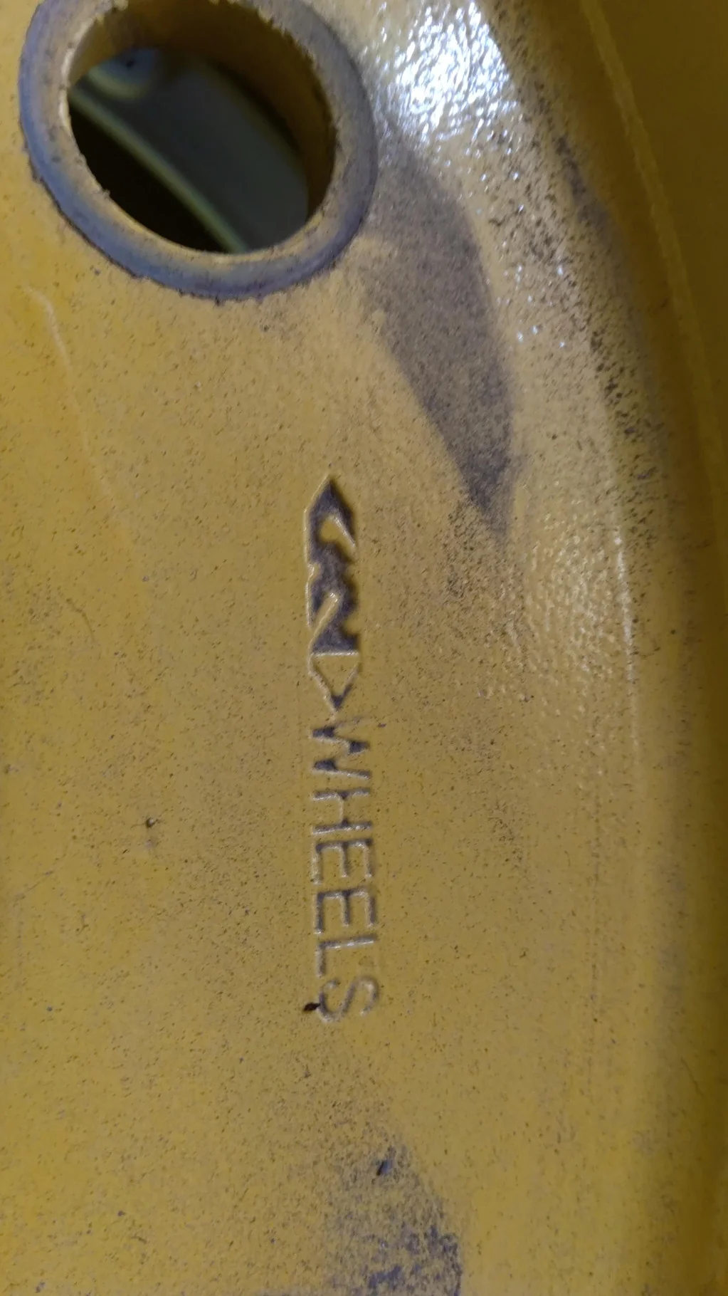 Take-Off 12 X 30 (13 X 30) GKN 8-10.82-8.78 Rim & Rail Yellow Wheel w/ Disc (Assembly) image 6