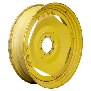 Used 12 X 46 GKN 8-10.82-8.78 4/2 Rail Yellow Wheel w/ Disc