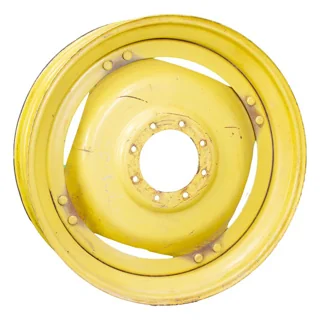 Used 12 X 38 GKN 8-10.82-8.78 4/2 Rail Yellow Wheel W/ Disc