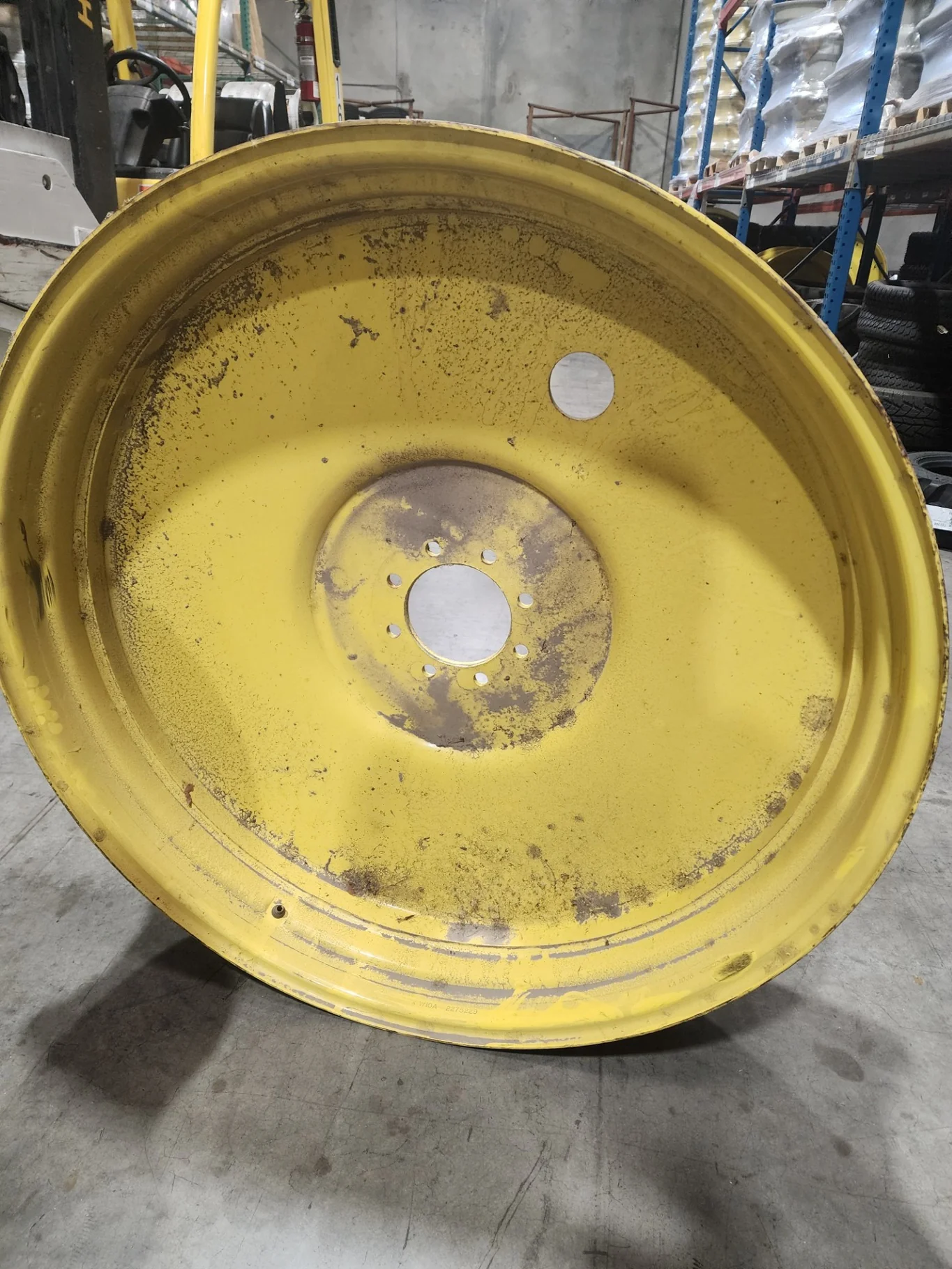 Take-Off 10 X 42 GKN 8-8-6 Solid Yellow Wheel image 3