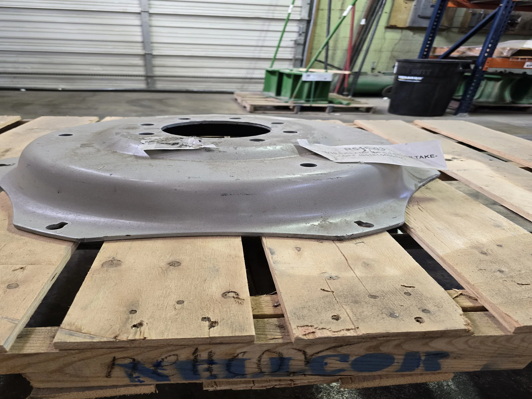 TAKE-OFF DISC 28/30 6 CLAMP 8-8-6.0 SILVER (051815600407) image 2