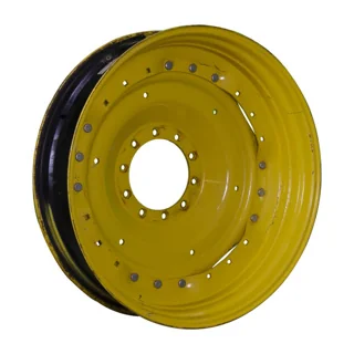 Used 10 X 42 10-13.19-11.07 3 Bolt Waffle Yellow Wheel w/ Disc