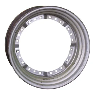 Used 13 X 30 24-23.250 3 Bolt Waffle Silver Wheel