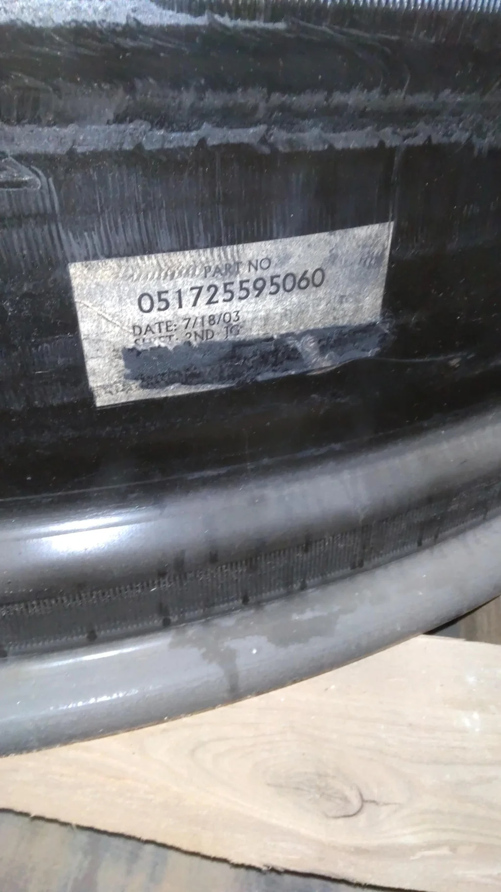 Used 10 X 54 10-8.858-6.92 Sprayer Black Wheel image 5