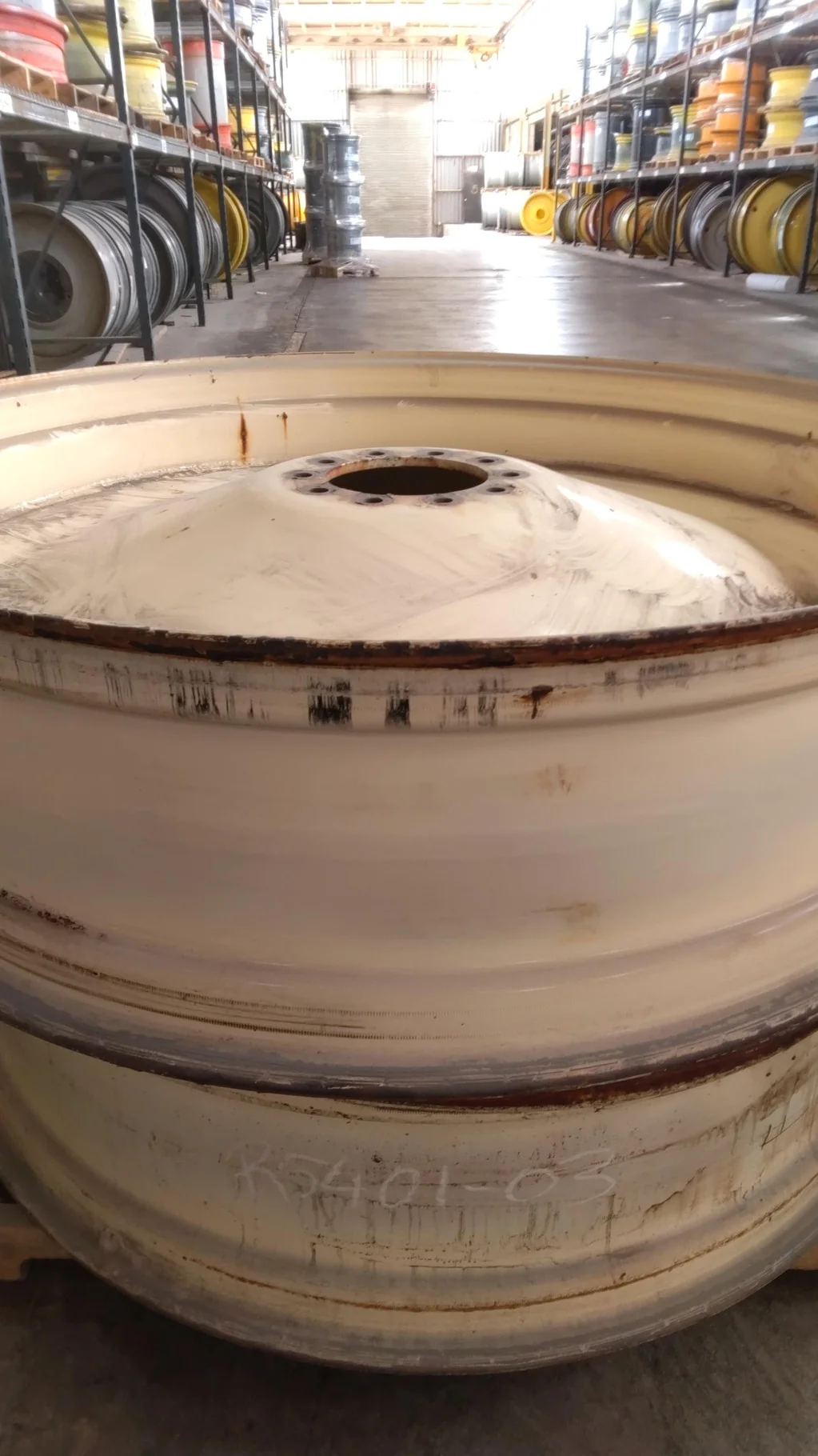 Used 12 X 46 GKN 10-8.858-6.92 Sprayer White Wheel