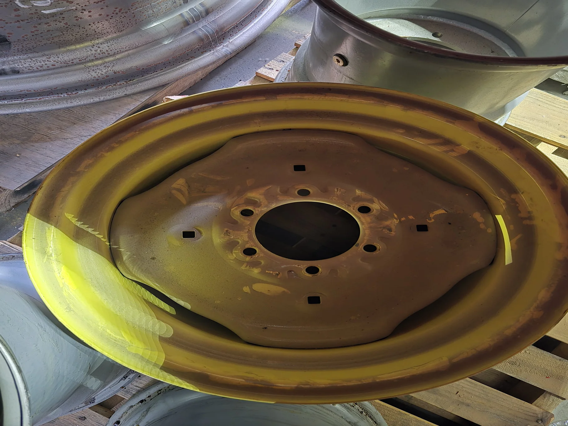 Take-Off 14 X 20 6-6-4.62 Implement Yellow Wheel image 3