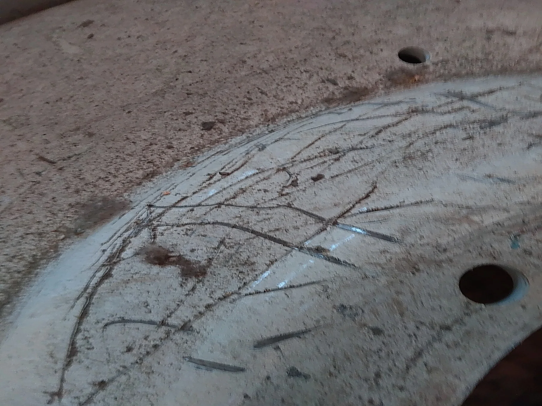 Used 18 X 42 10-13.19-11.07 Dual Off White Wheel image 4