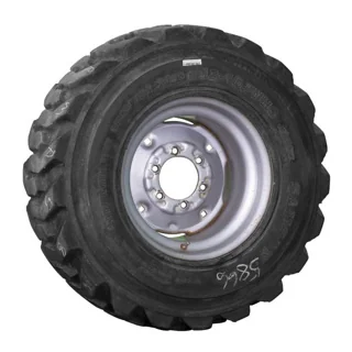 Used 12-16.5/16 Samson Sidewinder Mudder XHD TL L-2 60-65% on 9.75 X 16.5 6-6-4.62 Implement Silver