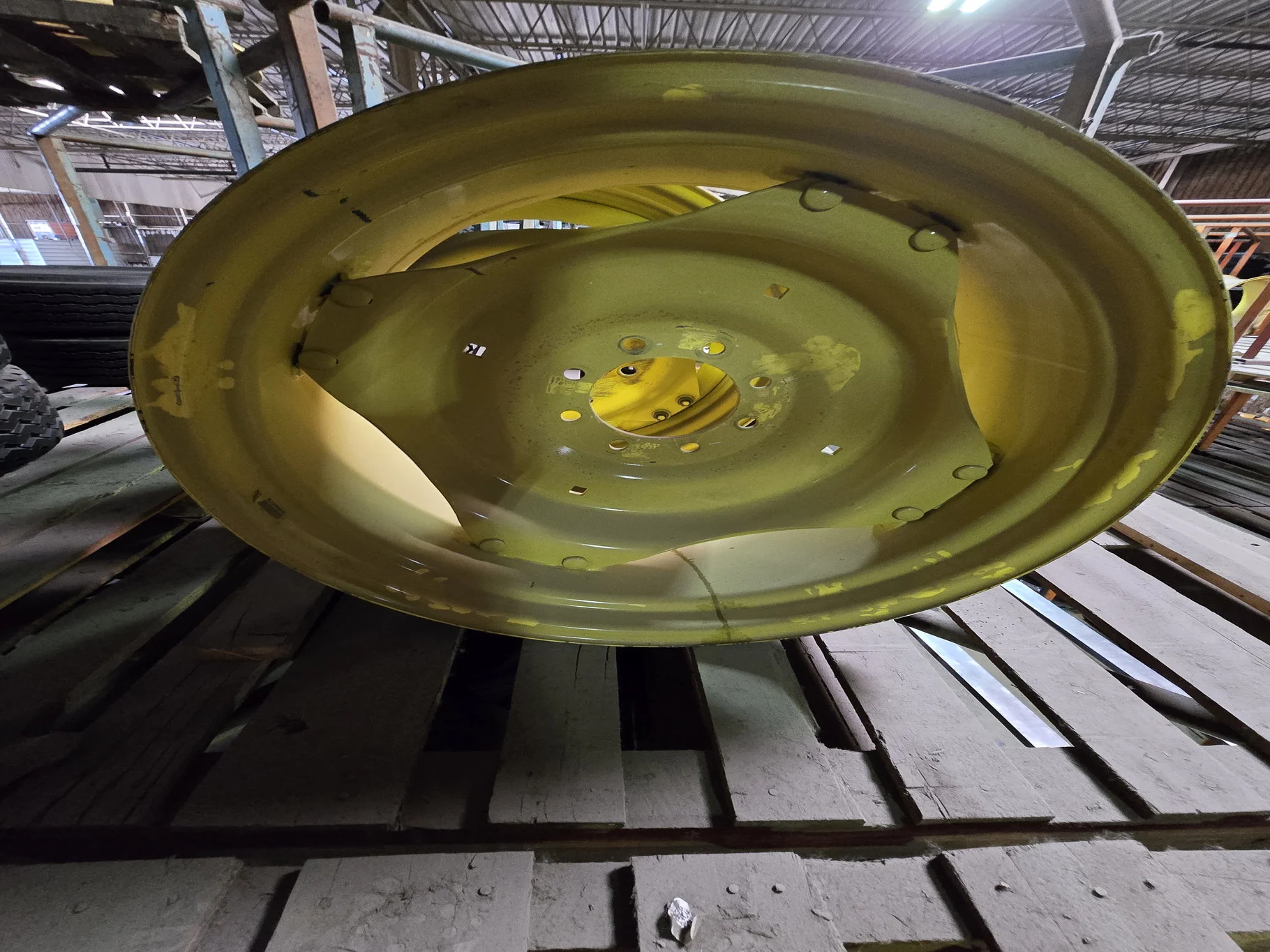 Take-Off 15 X 28 4/2 Clamp with 8-8-6.0 Disc Yellow