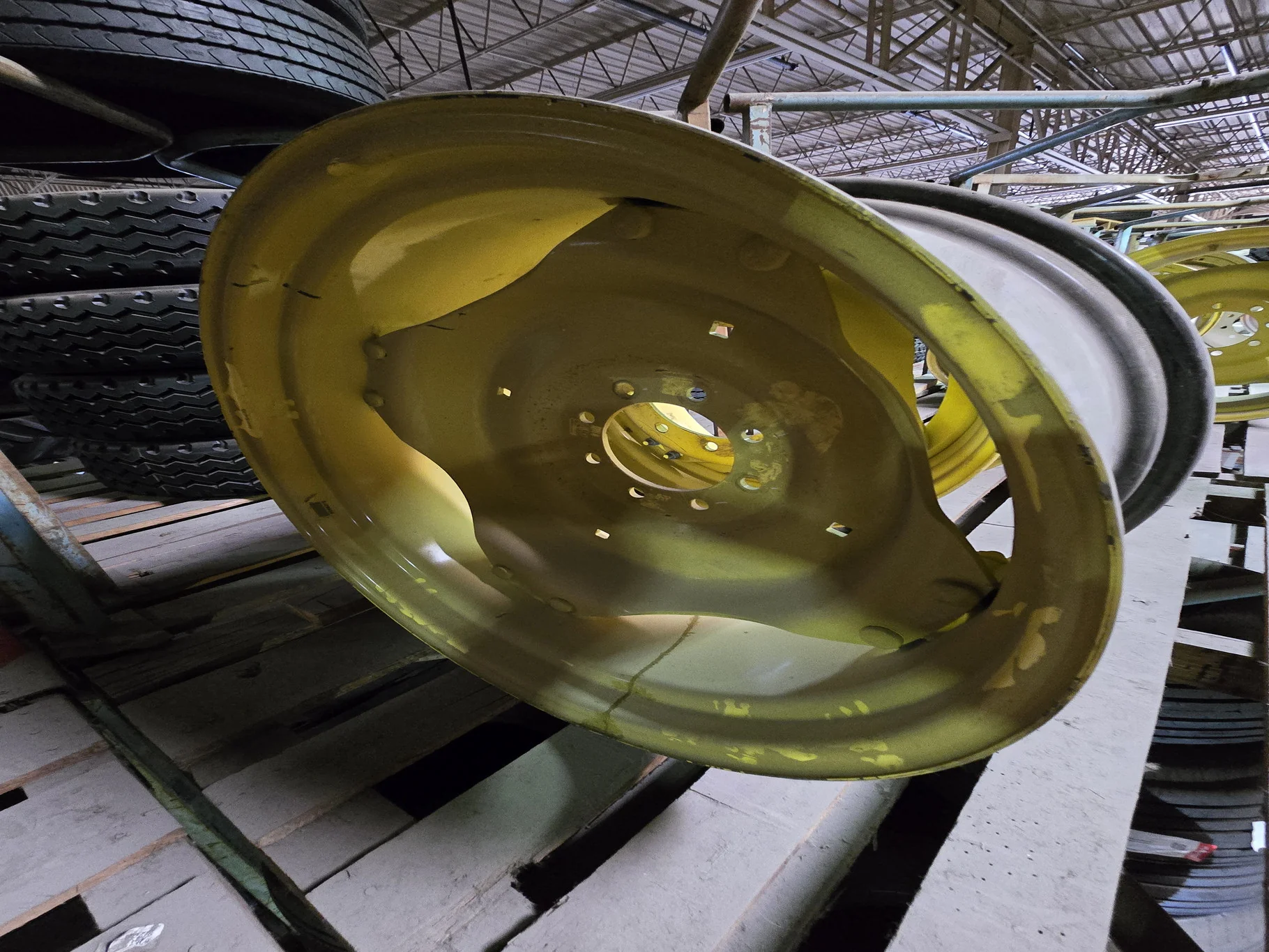 Take-Off 15 X 28 4/2 Clamp with 8-8-6.0 Disc Yellow image 2