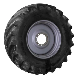 710/70R38 171D/174A8 Petlas TA-130 TL 95-100% on 23 X 38 GKN 10-13.19-11.07 Silver Sprayer Wheel