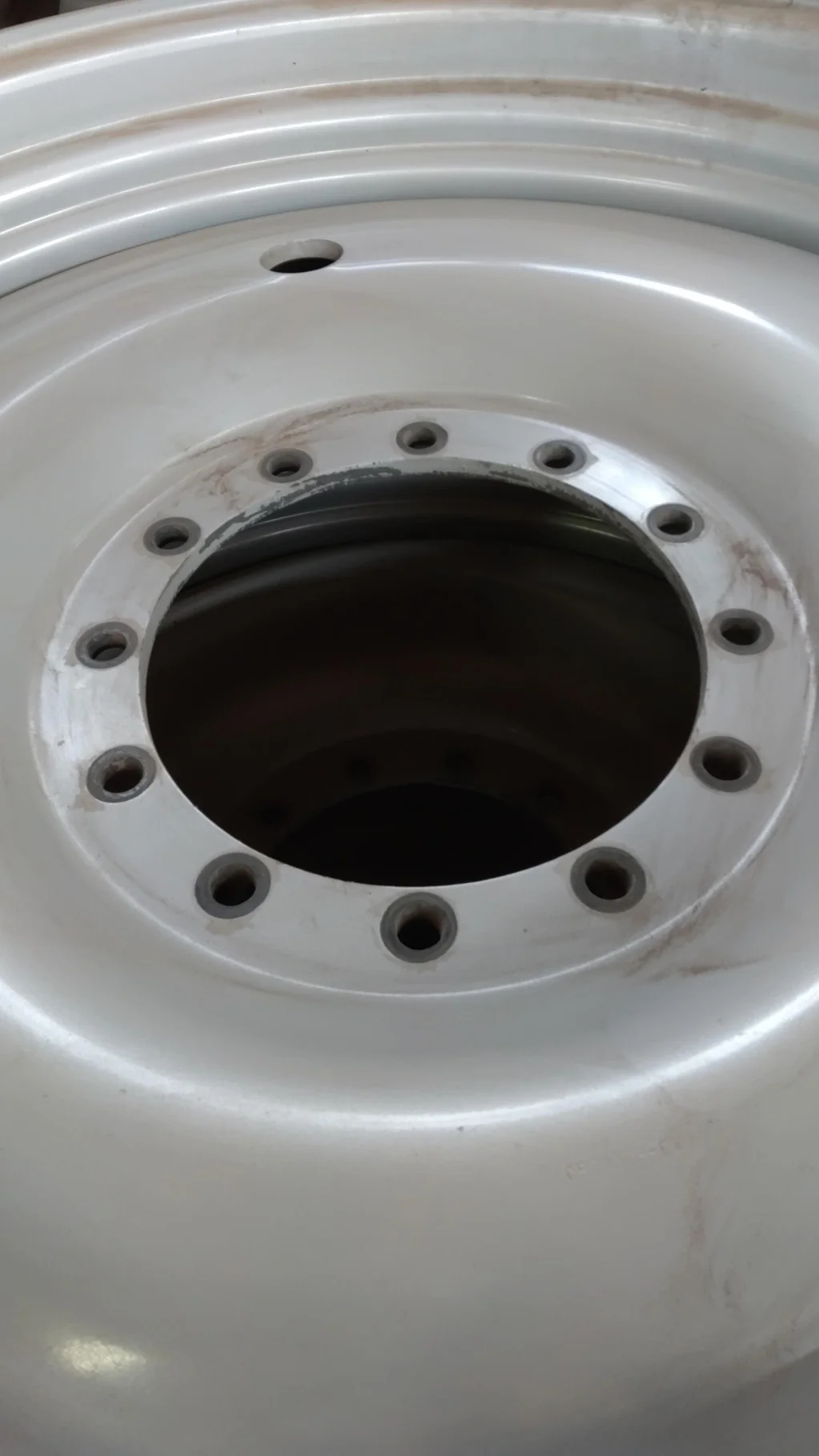 Take-Off 13 X 46 12-15.748-13.829 Bubble Disc Silver Wheel image 4